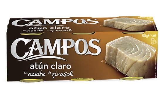 Imagen Atún Claro en Aceite Girasol 80 gr x 6 uds